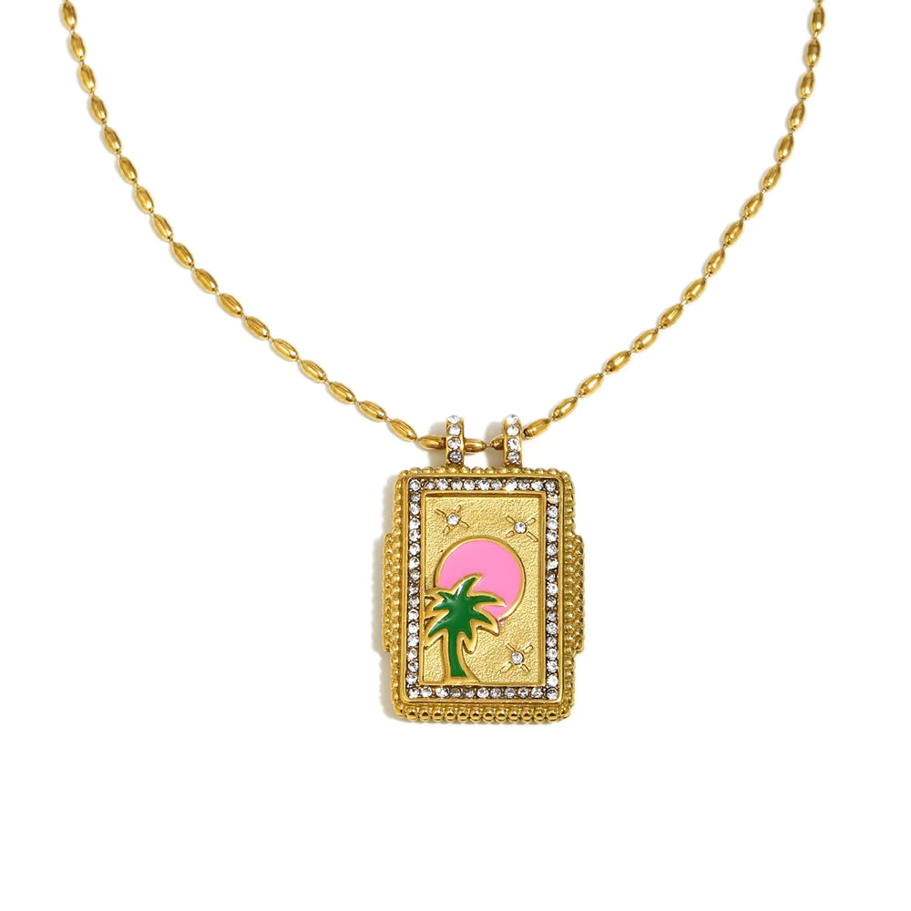 Palm Tree Pendant