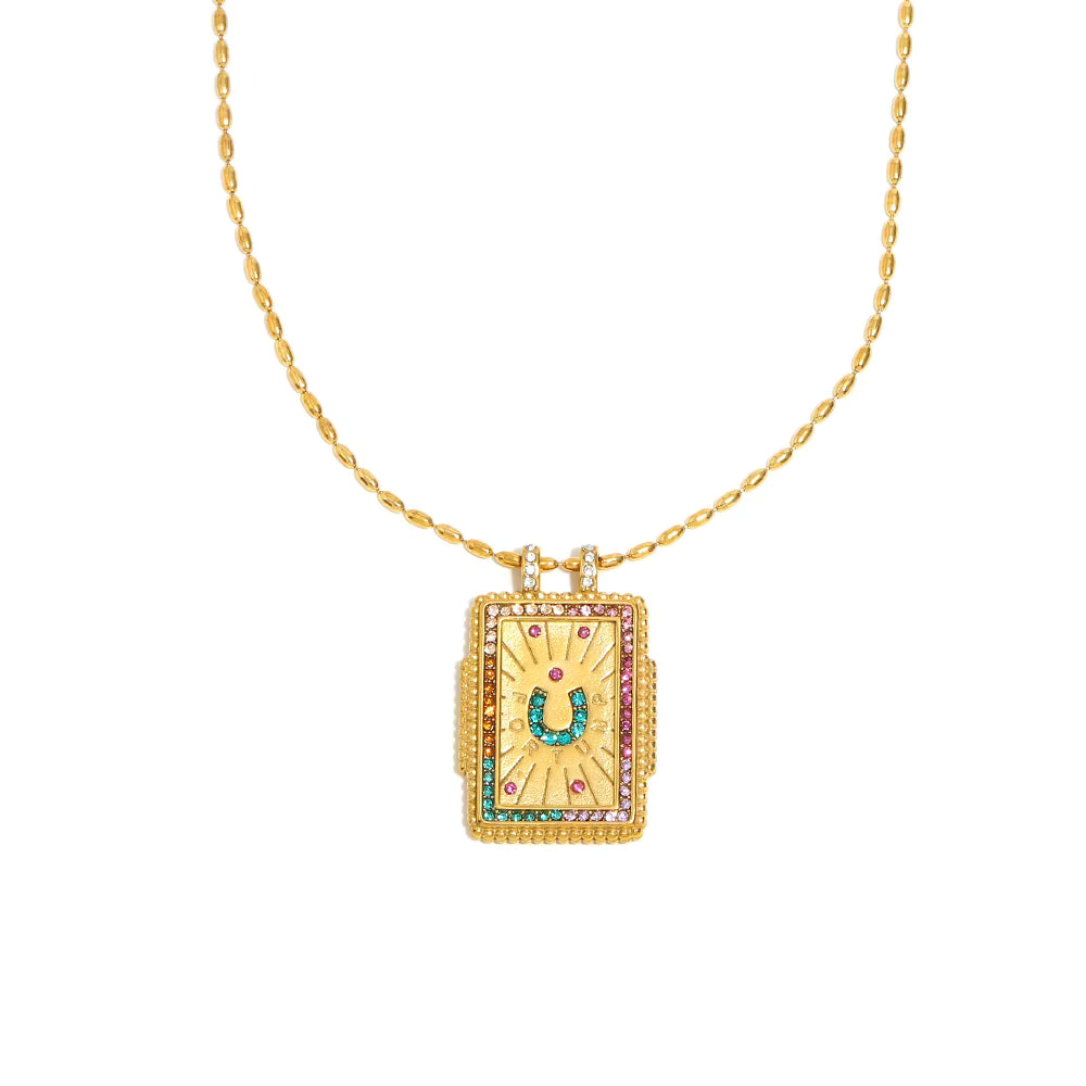 Lucky Horseshoe Pendant
