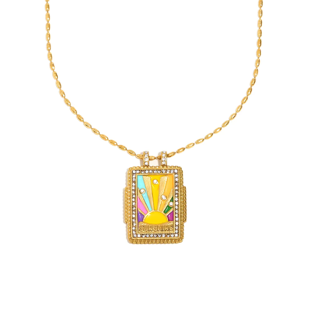 Colorful Sunrise Pendant