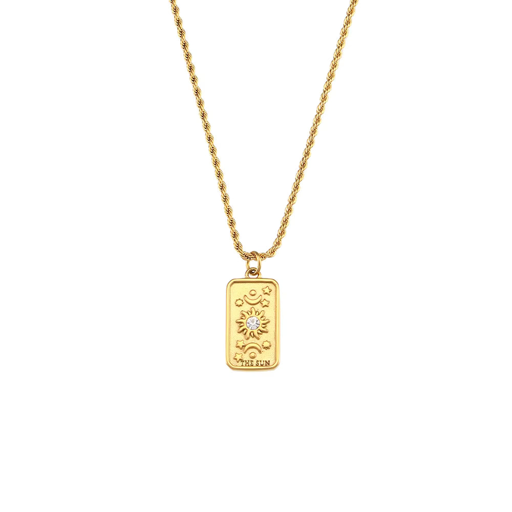 The Golden Sun Pendant